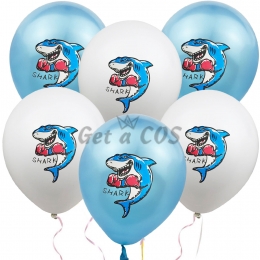 Wedding Decorations Shark Latex Balloon