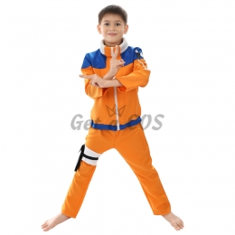 Anime Costumes Uzumaki Naruto Cosplay for Kids