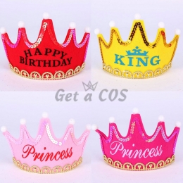Birthdays Decoration Glow Crown