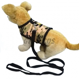 Pet Halloween Costumes Camouflage Harness