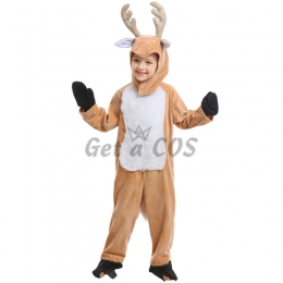 Elk Kids Animal Costume