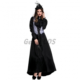 Earl Queen Halloween Costume Female Killer Fancy Dress Ball Party Style