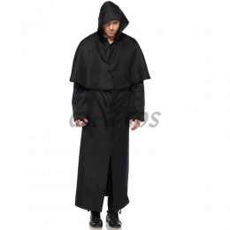 Couples Halloween Costumes Wizard Robe Reaper Cloak