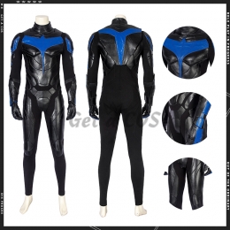 Hero Costumes Titans Nightwing Cosplay - Customized