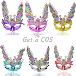 Halloween Decorations Embroidered Eagle Mask