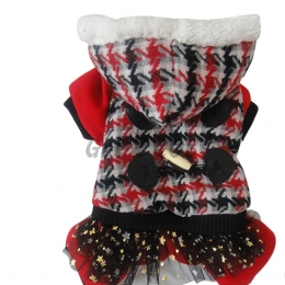 Pet Halloween Costumes Thickened Grid