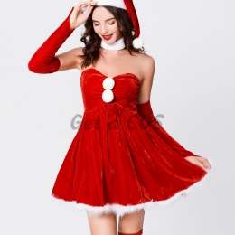 Bra Christmas Costume Santa Claus Dress