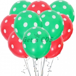 Christmas Decoration Balloons Wave Dot