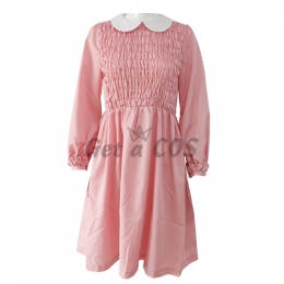 Movie Character Costumes Strangestory Pink Style