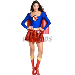 Women Halloween Superman Costumes American Comics Same Style