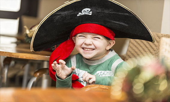 Disfraces de Piratas del Caribe para Niños