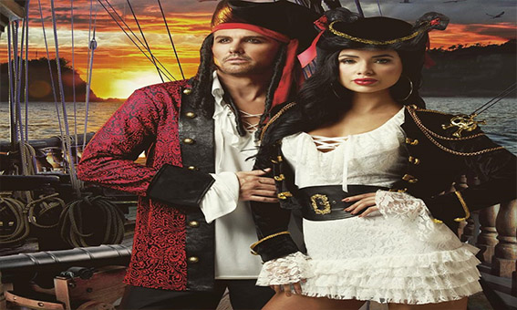 Disfraces de Piratas del Caribe para Pajeras