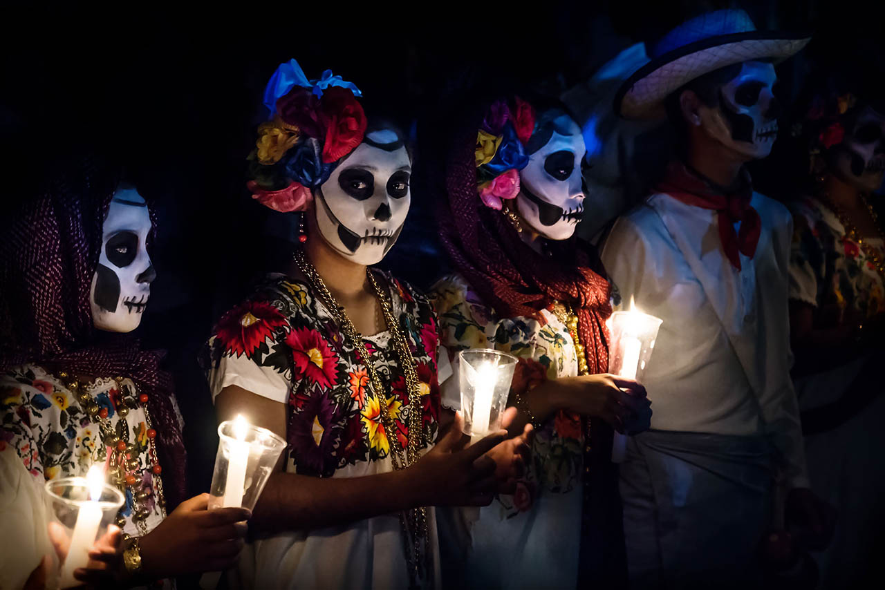 day of the dead women's costume