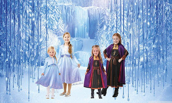 Disfraces de Anna y Elsa Frozen
