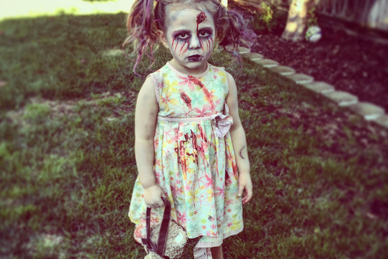 zombie girl costume