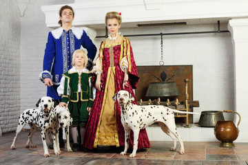 historic family costumes